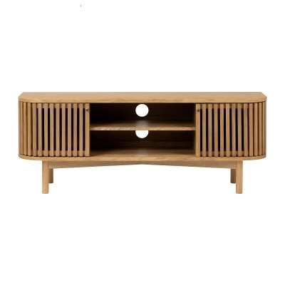 Boardwalk Small TV Unit - Natural Oak