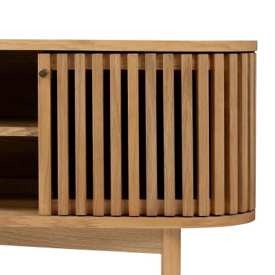 Boardwalk Small TV Unit - Natural Oak