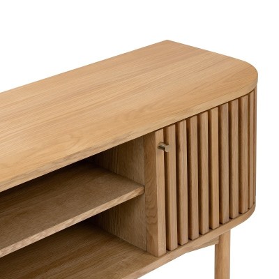Boardwalk Small TV Unit - Natural Oak
