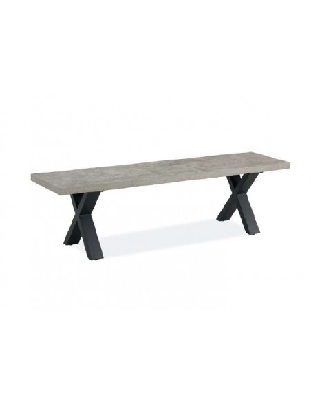 Isla Dining Bench - Grey