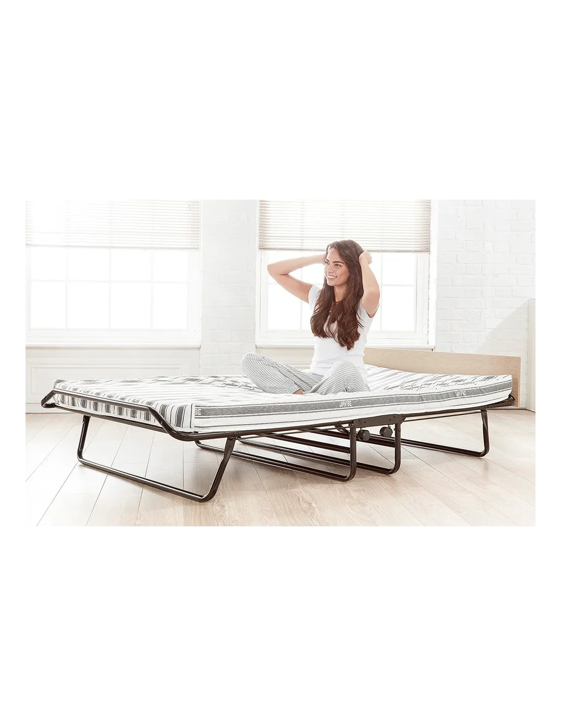 JayBe Supreme Auto Folding Bed with Rebound eFibre Mattress