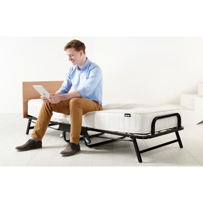 Crown Premier 3FT Folding Bed with Deep Sprung Jay-Be Mattress