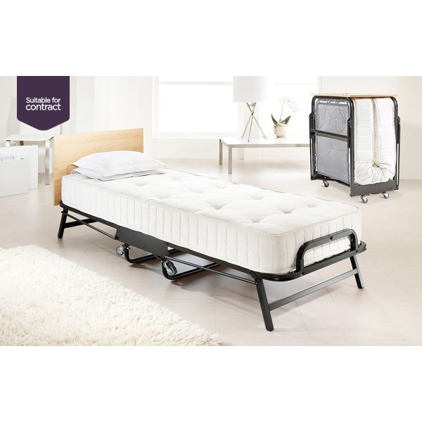 Crown Premier 3FT Folding Bed with Deep Sprung Jay-Be Mattress