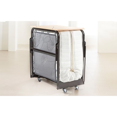 Crown Premier 3FT Folding Bed with Deep Sprung Jay-Be Mattress
