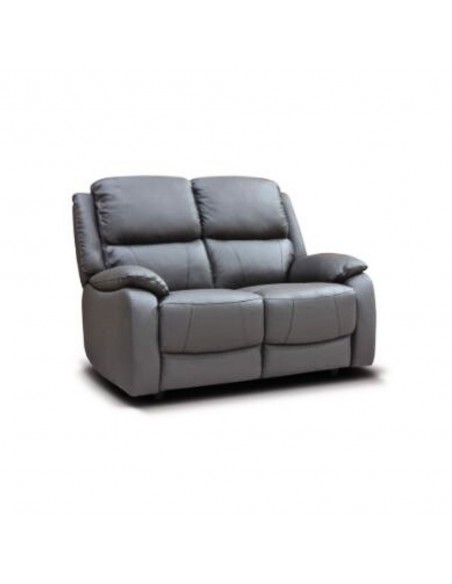 Emilio 2 Seater Fixed Sofa - Navy Grey