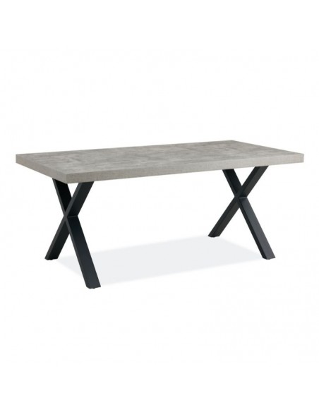 Isla 1.8m Dining Table X leg - Grey