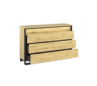 Quant 6 Drawer Chest - Oak...