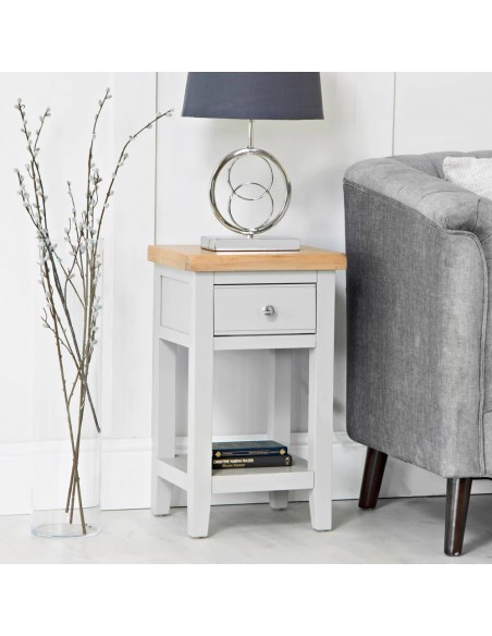 Kallea Lamp Table - Grey