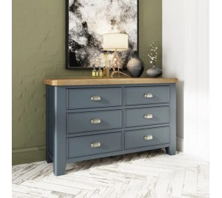 Howten 6 Drawer Chest - Blue