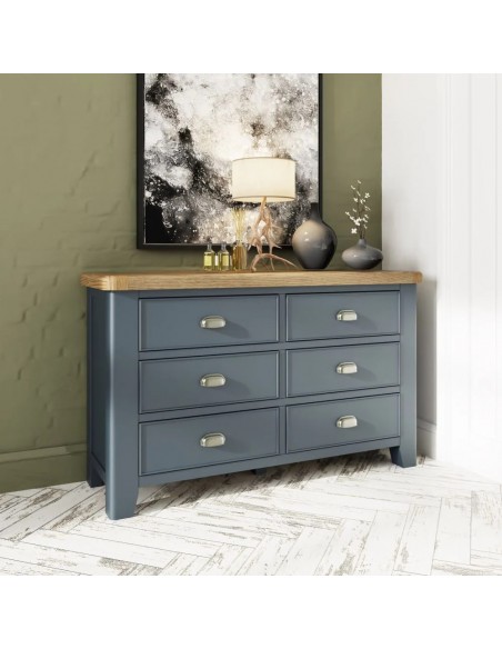 Howten 6 Drawer Chest - Blue