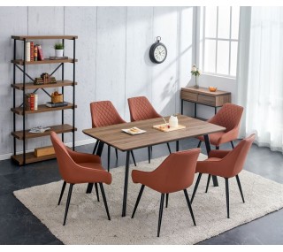 Drea 1.6m Dining Table -...