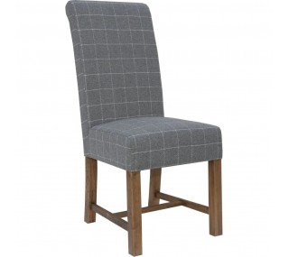 HO Dining Chair - Grey Check