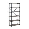 Isla Tall Bookcase - Grey