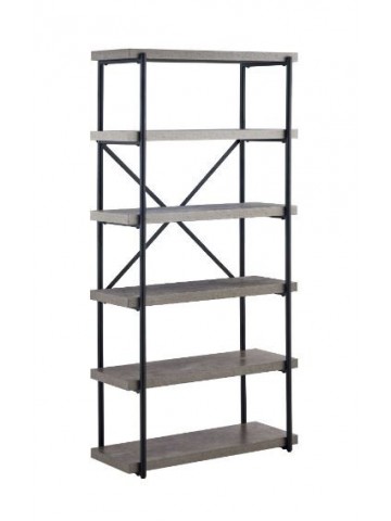 Isla Tall Bookcase - Grey