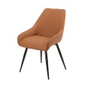 Gabriel Dining Chair - Salmon