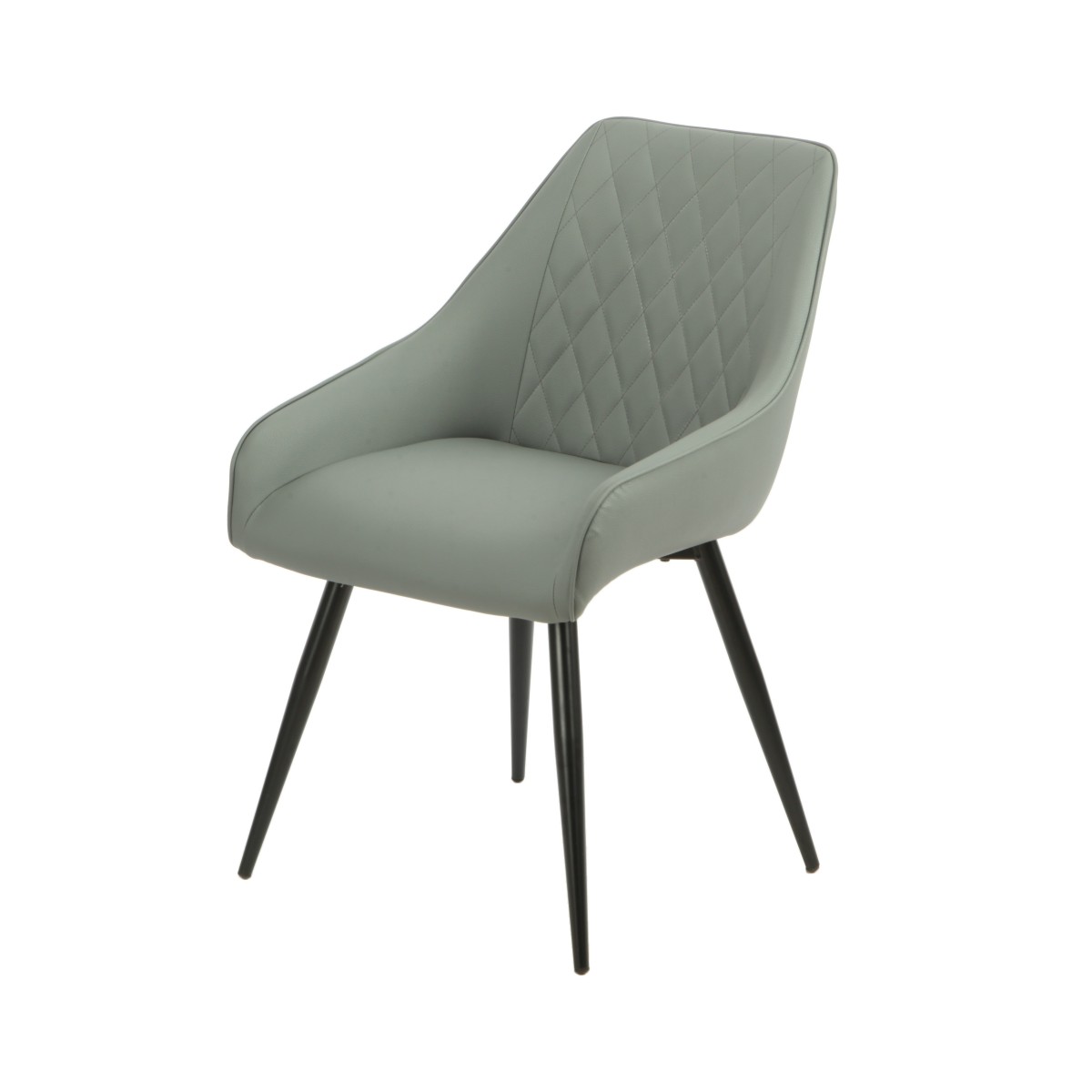 Gabriel Swivel Dining Chair - Grey