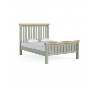 Salcombe 4FT6 Bedframe - Sage