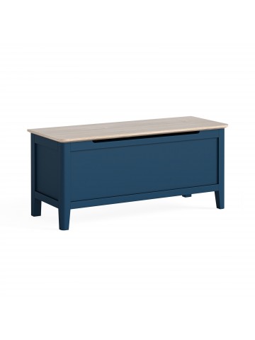 Marlow Blanket Box - Navy