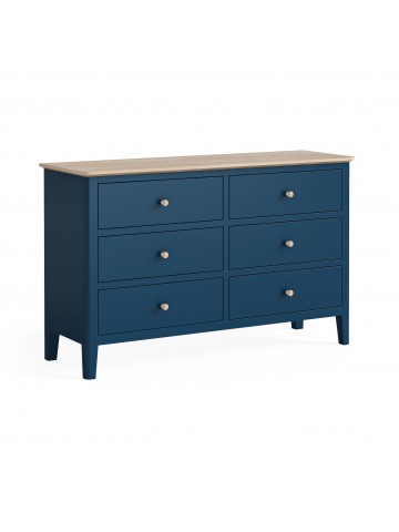 Marlow 6 Drawer Chest - Navy