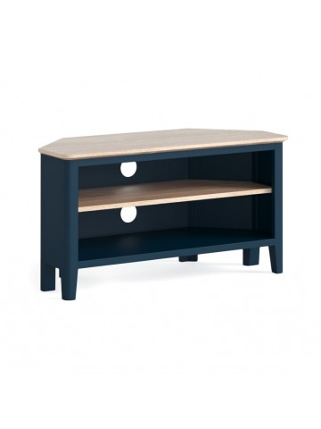 Marlow Corner TV Unit - Navy