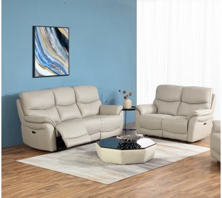 Magaluf Electric Recliner 3+2 Seater Sofa Set - Grey | sofa, sofas, sofa ireland, sofa wexford, sofa dublin, sofa furniture store, sofa online, cheap sofas ireland, sofa bed dublin, 2 seater sofa ireland