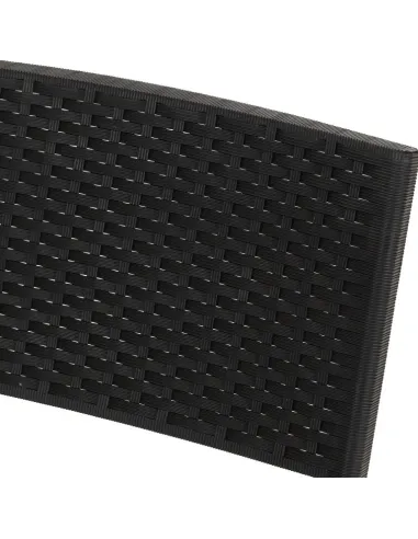 Foldaway 1+2 Garden Set - Black