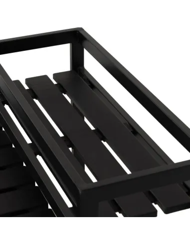 Foldaway 1+2 Garden Set - Black