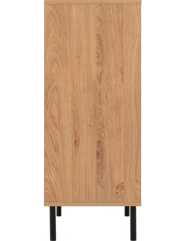 Leon 3+2 Drawer Chest - Medium Oak Effect