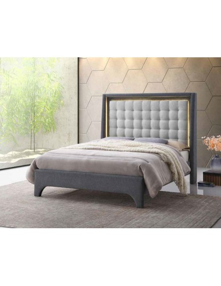 Dormolito 4FT6 My Side Bedframe - Grey