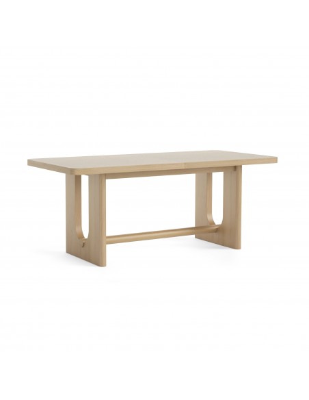 Cara Large Extending Dining Table - Light Oak