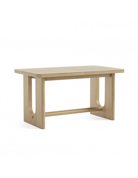 Cara Small Extending Dining Table - Light Oak