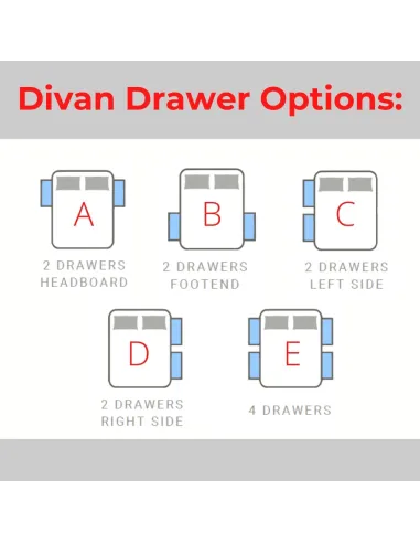 Natural Sleep 6ft Divan Base