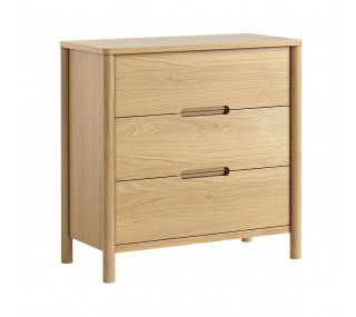 Florida 3 Drawer Chest - Oak