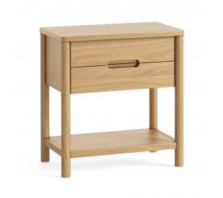 Florida Bedside Locker - Oak