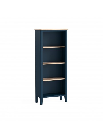 Marlow Slim Bookcase - Navy