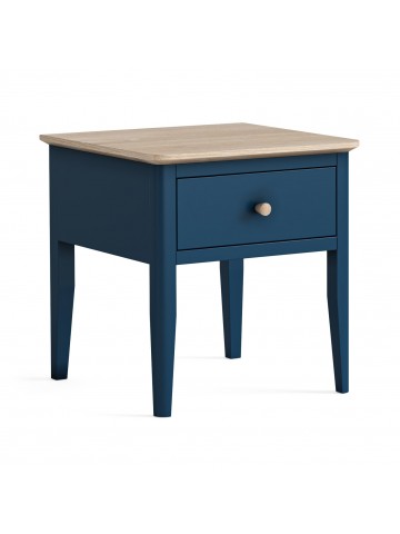 Marlow Lamp Table - Navy