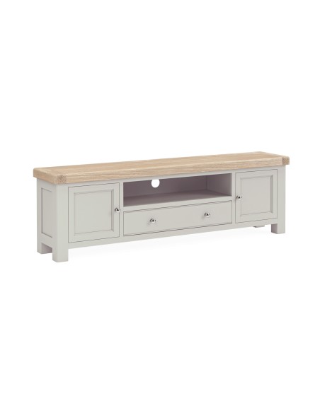 Marbury 1900 mm TV Unit - Light Grey
