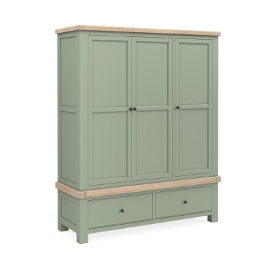 Marbury Triple Wardrobe - Sage