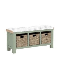 Marbury Storage Bench - Sage