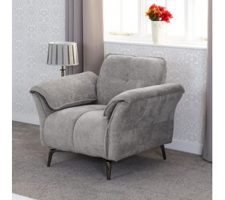 Amalfi Armchair - Grey Fabric