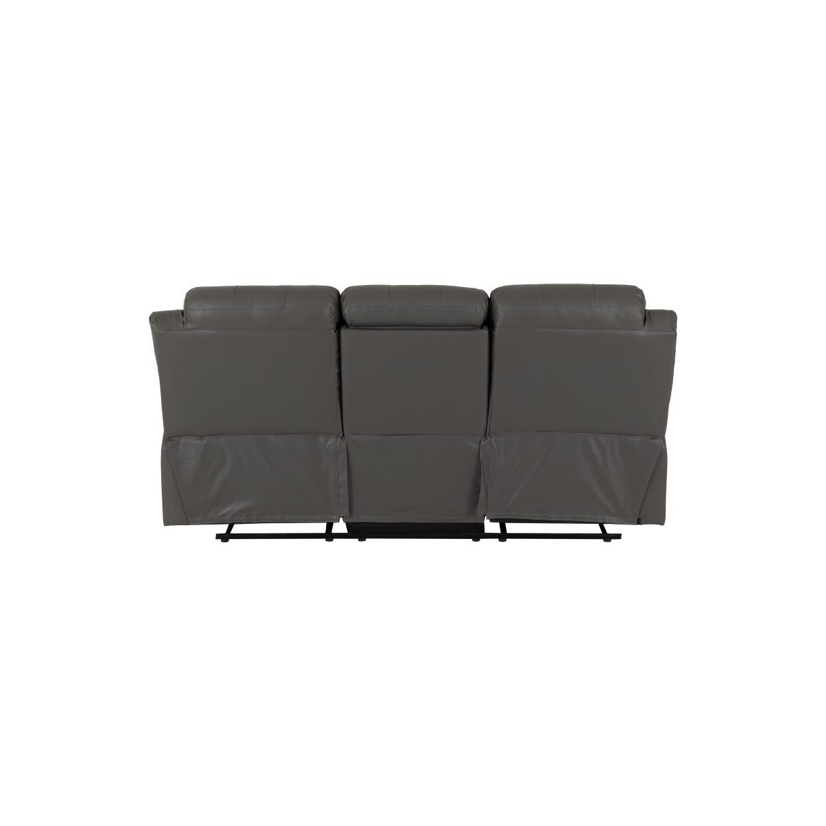 Roma 3+2 Seater Recliner Sofa Suite - Grey PU