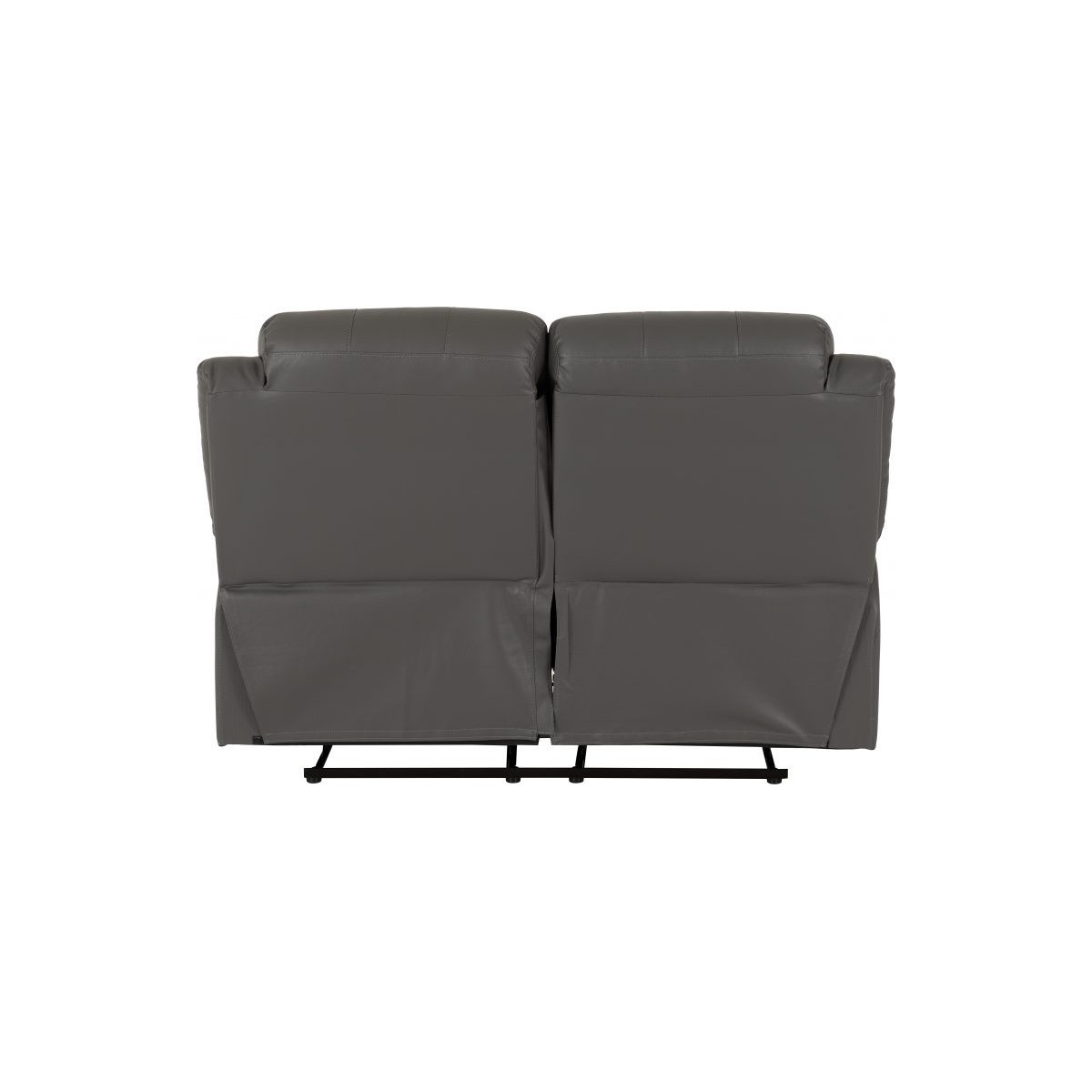 Roma 3+2 Seater Recliner Sofa Suite - Grey PU
