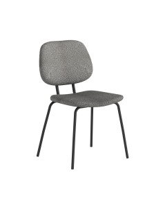 Florence Dining Chair - Grey Boucle