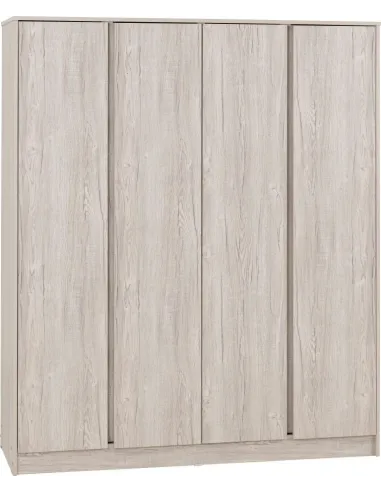 Malvern 4 Door Wardrobe - Urban Snow