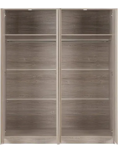 Malvern 4 Door Wardrobe - Urban Snow