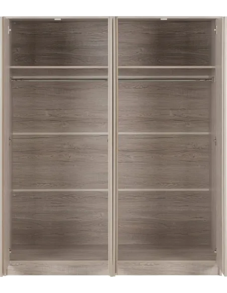 Malvern 4 Door Wardrobe - Urban Snow