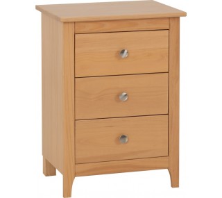 Oslo 3 Drawer Bedside...