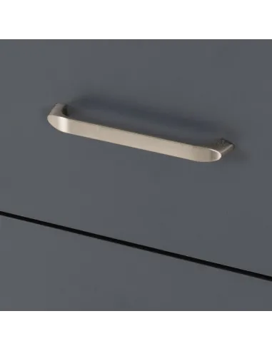 Portland 5 Drawer Narrow Chest - Grey/Oak Effect