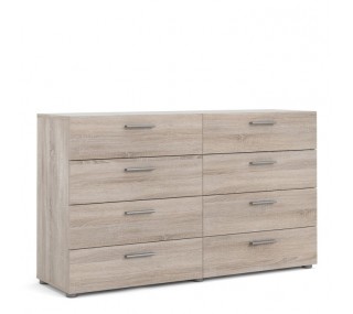 Pepe 8 Drawer Chest - Truffle