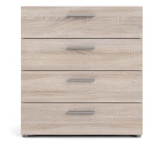 Pepe 4 Drawer Chest - Truffle